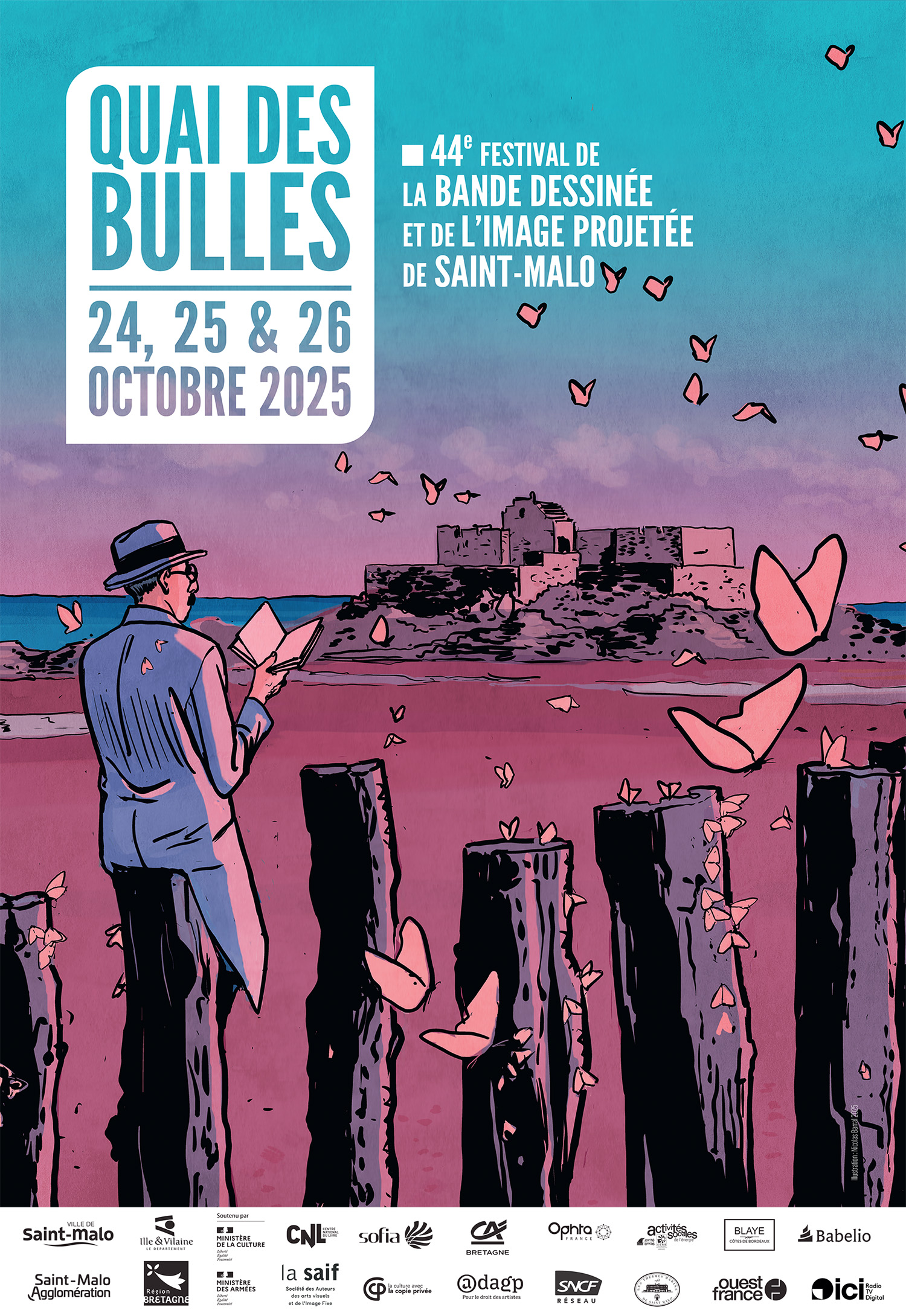 Affiche pour Exemplaire à Quai des Bulles
