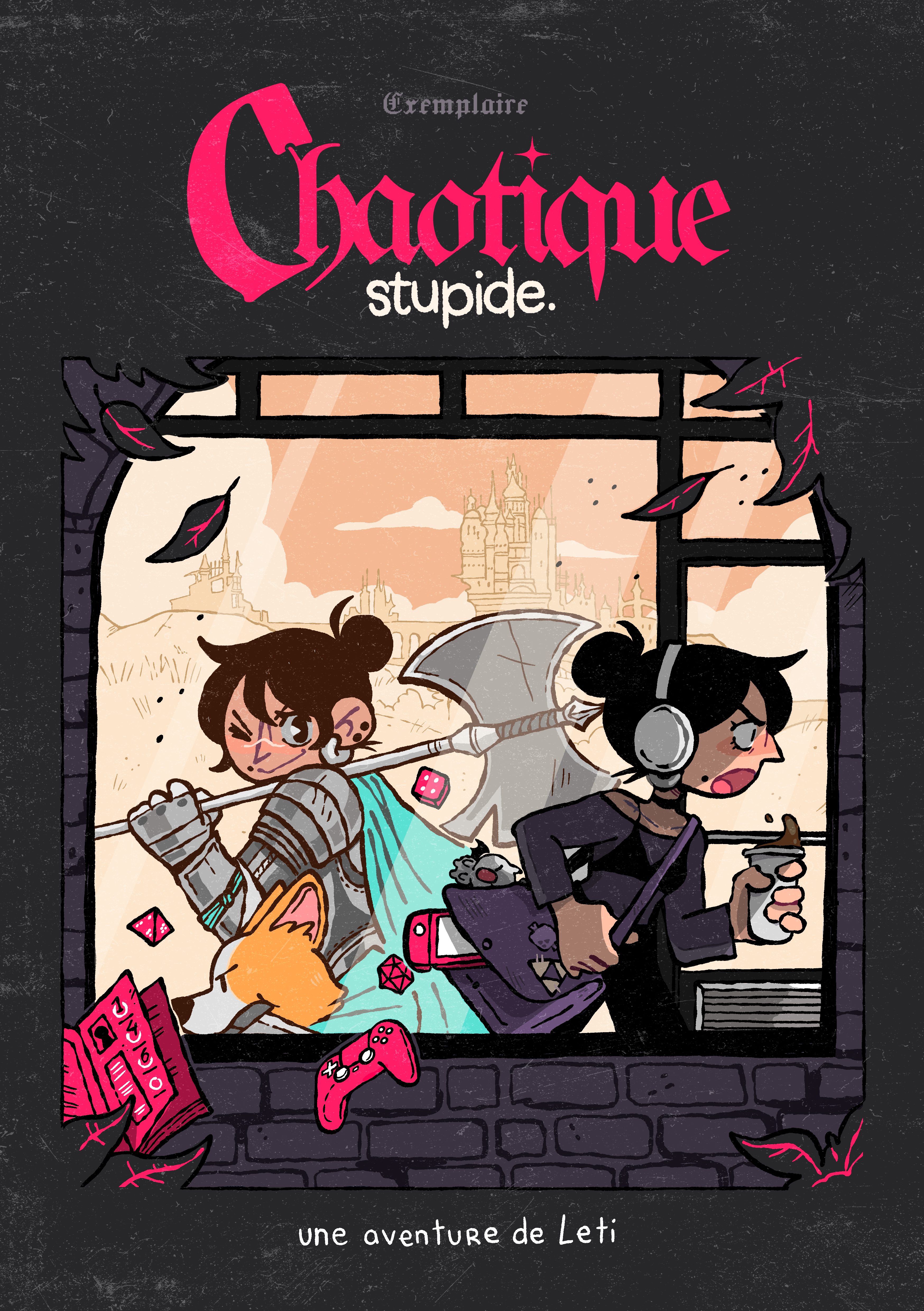 Affiche pour Leti Comics en dédicace !