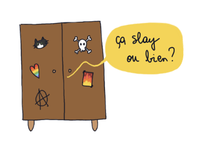 Placard stylé