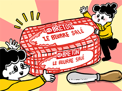 Pack beurre salé
